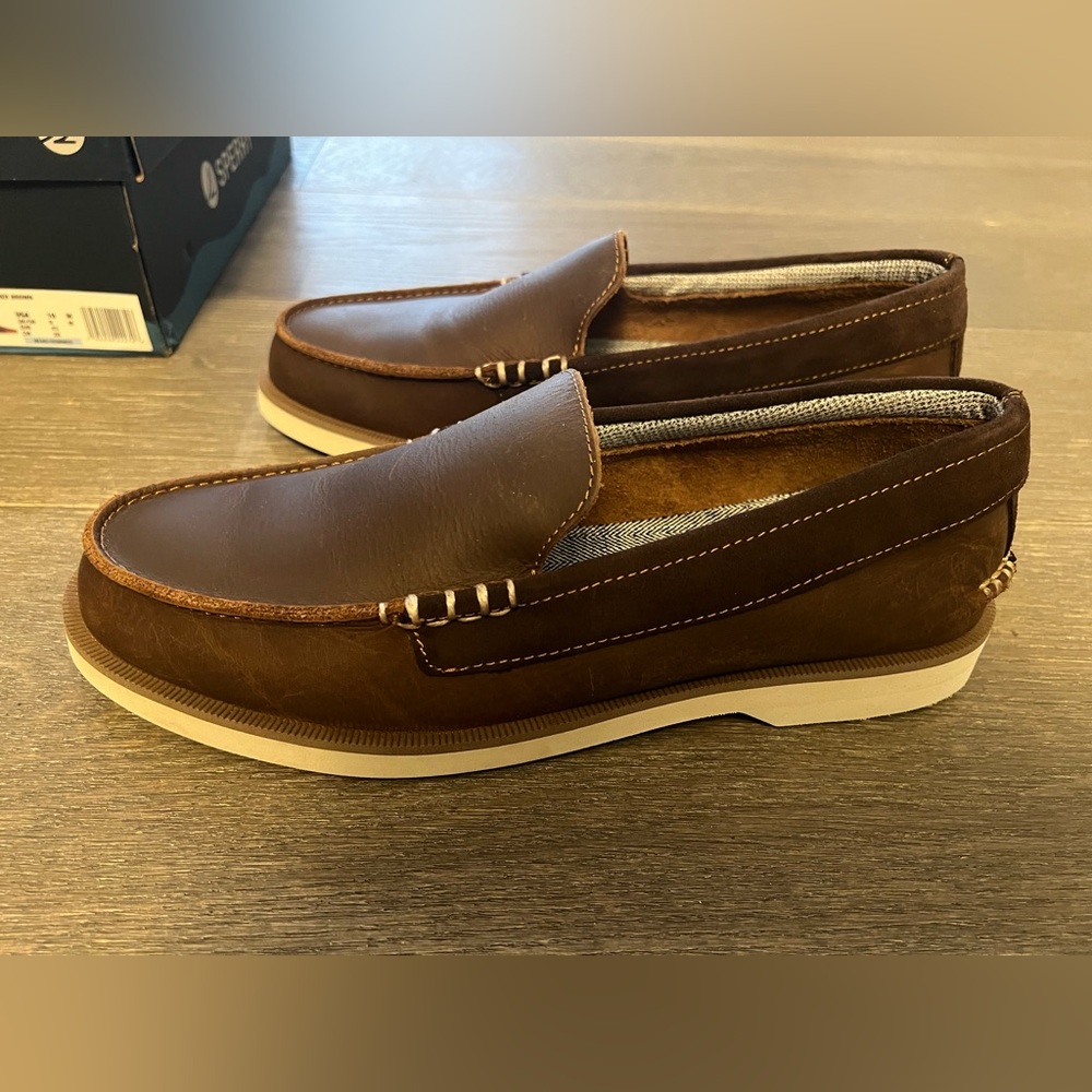 Sperry Men's Authentic Original Double Sole Venetian Loafer size 10 NEW - Picture 3 of 5